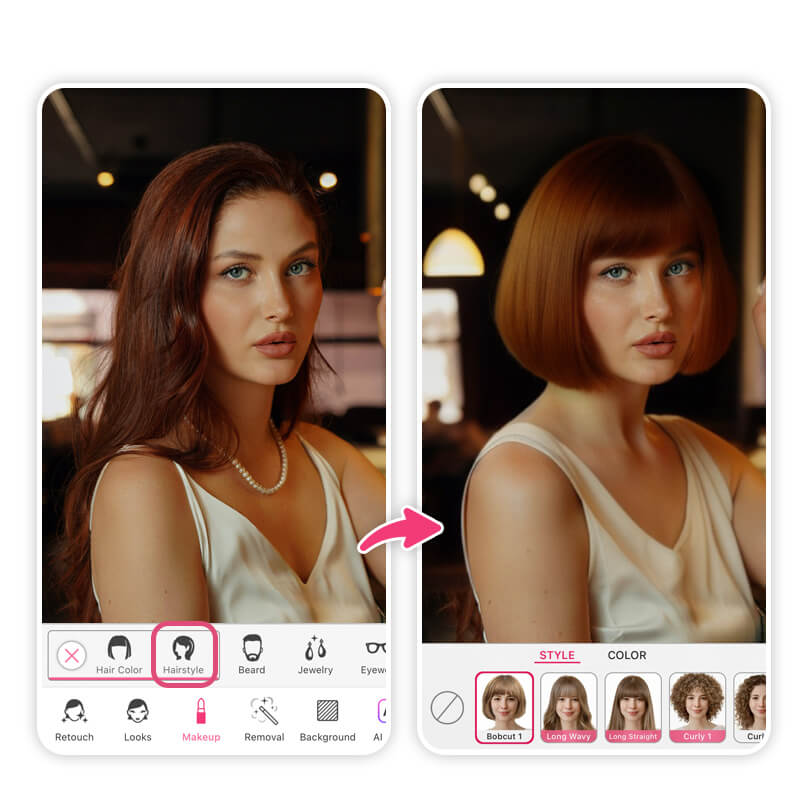 Transforme seu visual com apps inovadores! Está pensando em mudar o visual, mas tem medo de arriscar? 🧐 A tecnologia está aqui para ajudar!